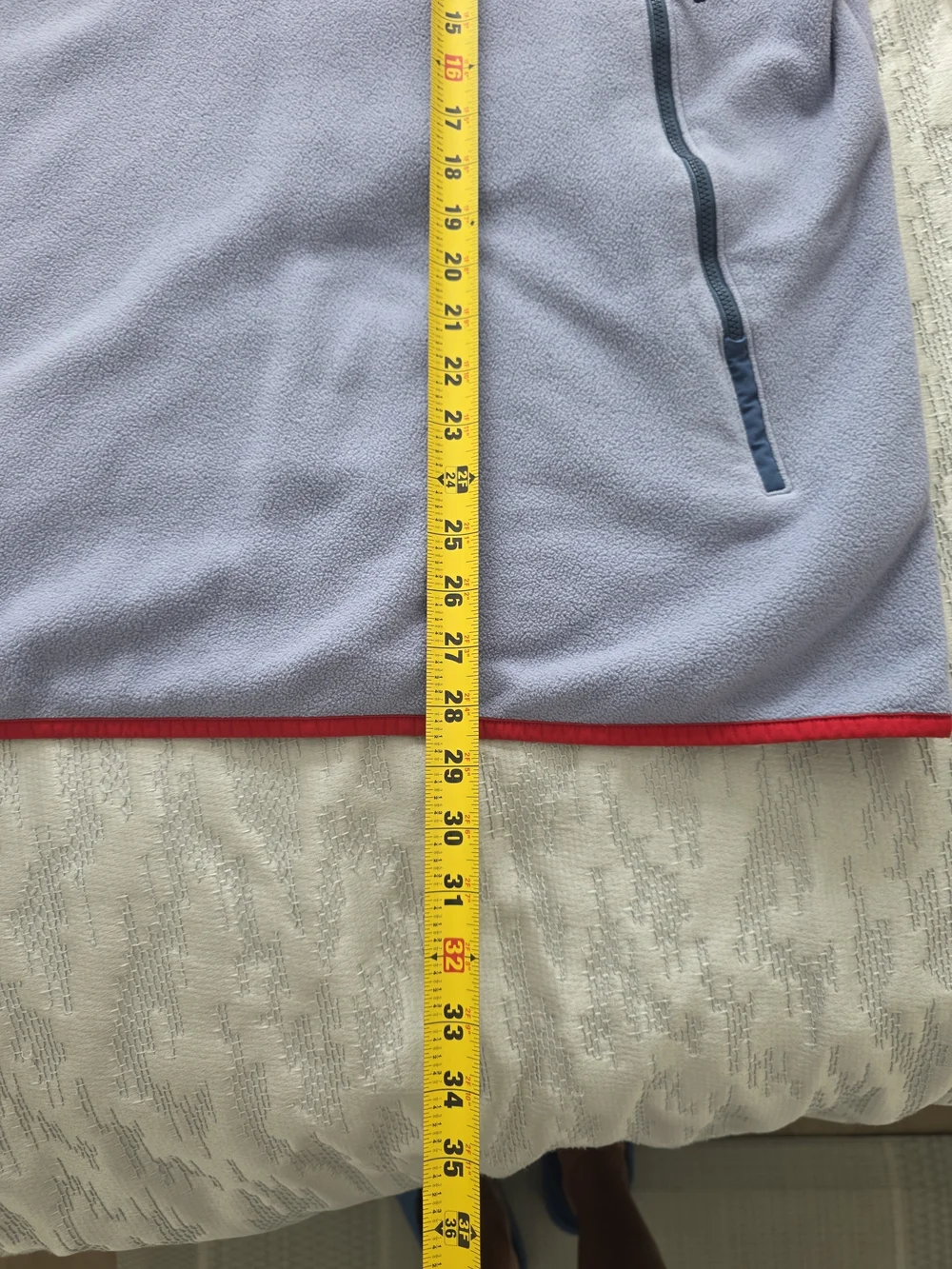 The North Face Vintage Men's XXL Fleece Blue Red Gray Full Zip Pit Zips...